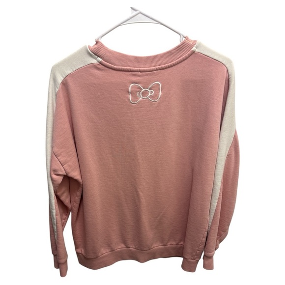 Hello Kitty Pink and Cream Crew Neck Sweater - Picture 2 of 8